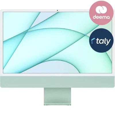 Apple iMac M1 Processor 8GB RAM 256 SSD 24-inch 4.5K Retina Display All-In-One Desktop (2021) - Green